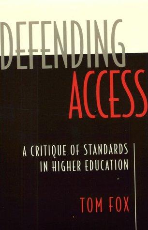 Cover for Defending Access