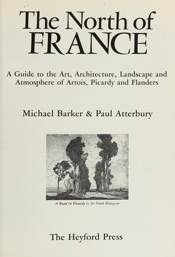 Cover for North of France a Guide to Art Literature