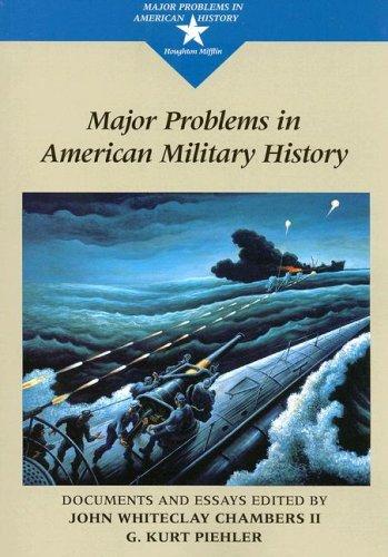 Cover for Major problems in American military history