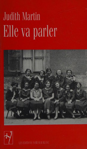 Cover for Elle va parler