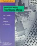 Cover for Investigating the social world