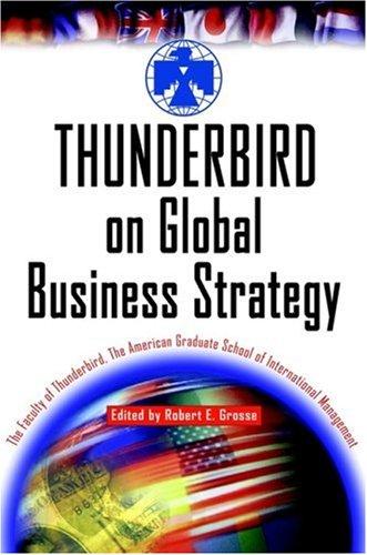 Cover for Thunderbird on Global Business Strategy