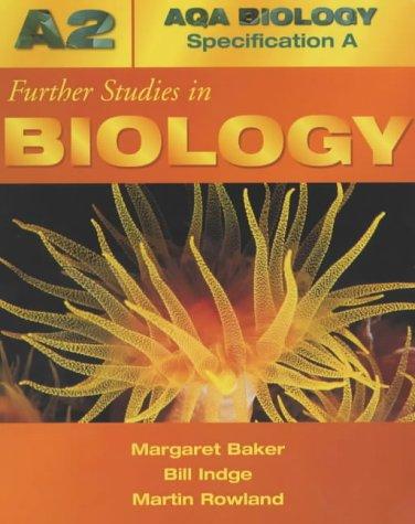 Cover for Absa A2 Further Studies in Biology (Aqa Biology Specification a)