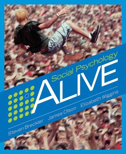 Cover for Social Psychology Alive