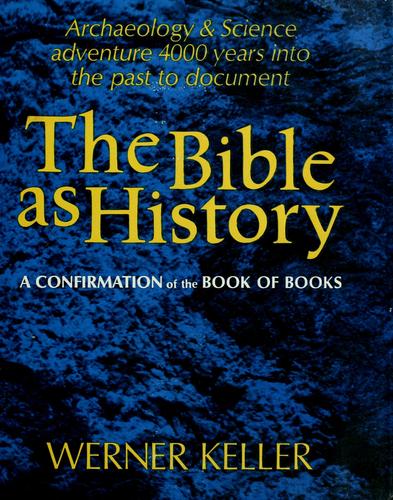 Cover for The Bible as history