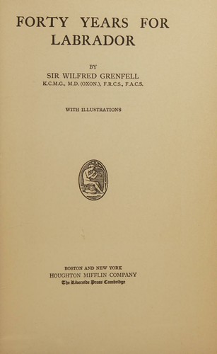 Cover for Forty years for Labrador