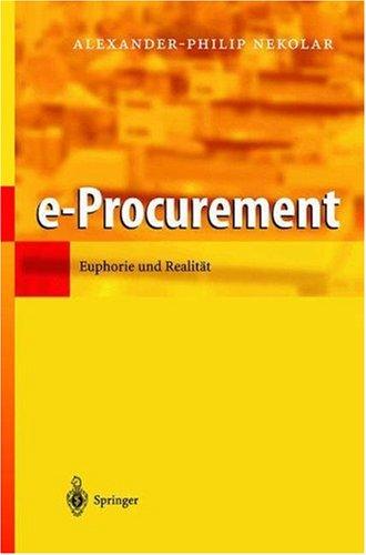 Cover for e-Procurement
