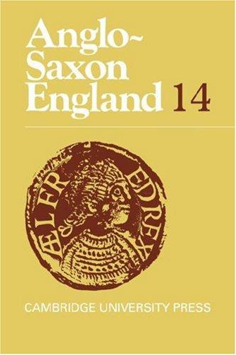 Cover for Anglo-Saxon England