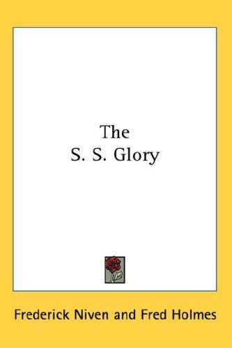 Cover for The S. S. Glory