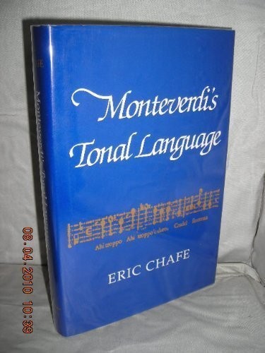 Cover for Monteverdi's tonal language