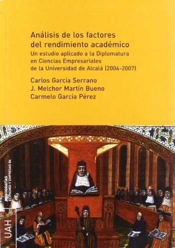 Cover for Análisis del rendimiento académico.
