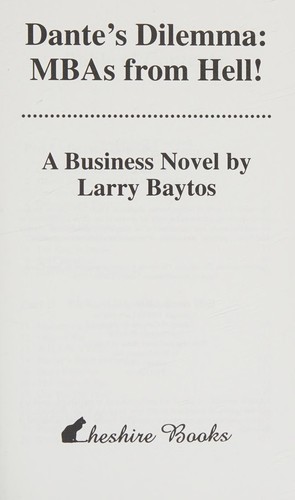 Cover for Dante's dilemma