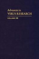 Cover for Advances in Virus Research
