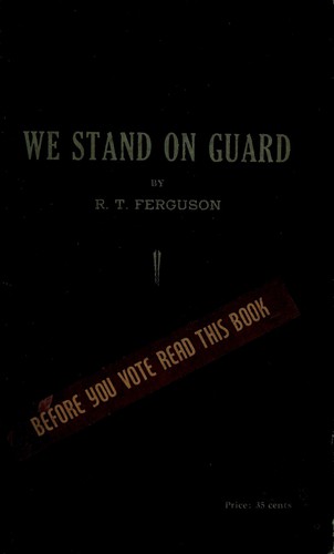 Cover for We stand on guard