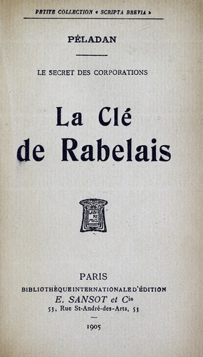 Cover for Le secret des corporations