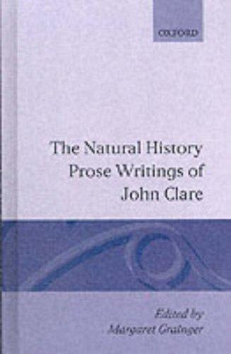 Cover for The natural history prose writings of John Clare
