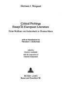 Cover for Critical probings