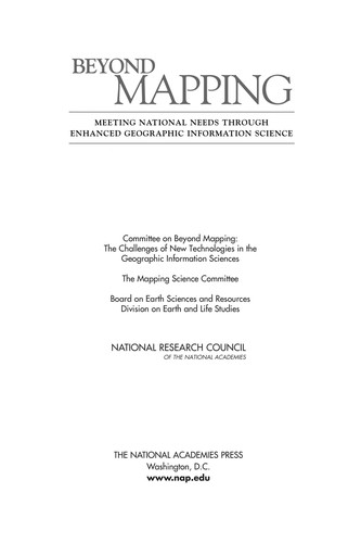 Cover for Beyond mapping