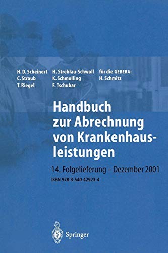 Cover for Handbuch zur Abrechnung von Krankenhausleistungen