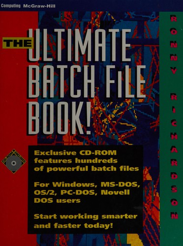 Cover for The ultimate batch file book!