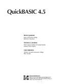 Cover for Quick Basic 4.5