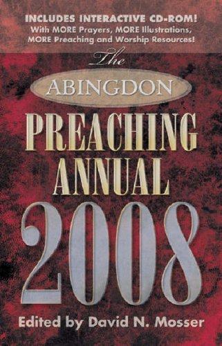 Cover for The Abdingdon Preaching Annual 2008 (Abingdon Preaching Annual)