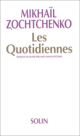 Cover for Les quotidiennes