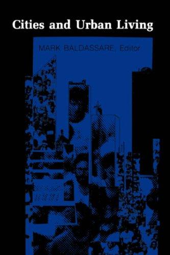 Cover for Cities and urban living