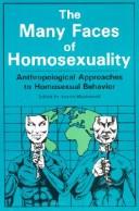 Cover for The Many faces of homosexuality