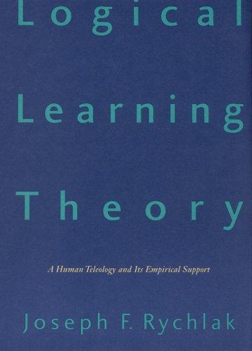 Cover for Logical learning theory