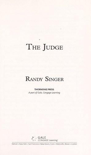 Cover for The Judge