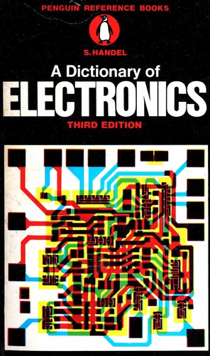 Cover for A dictionary of electronics