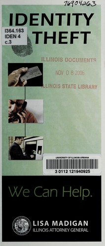 Cover for Identity theft