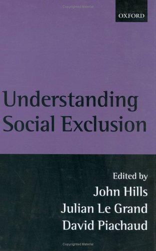 Cover for Understanding Social Exclusion