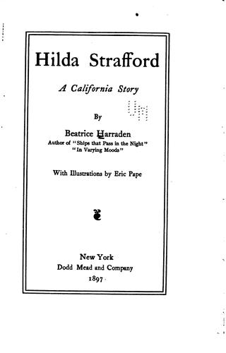 Cover for Hilda Strafford