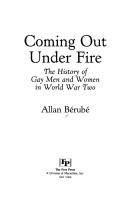 Cover for Coming out under fire