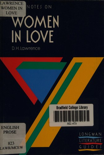 Cover for York Notes on D.H.Lawrence's "Women in Love"