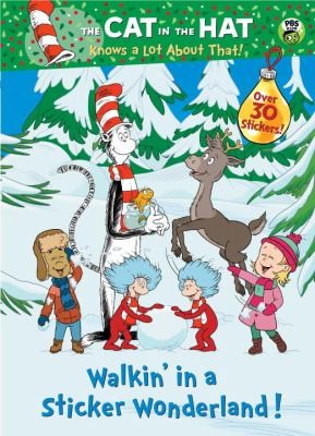 Cover for Walkin in a Sticker Wonderland Dr SeussCat in the Hat
            
                Hologramatic Sticker Book