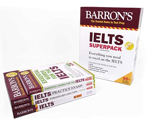 Cover for Barron's IELTS Superpack