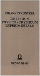 Cover for Collegium physico-chymicum experimentale