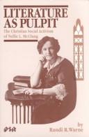 Cover for Literature as pulpit