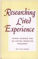 Cover for Researching lived experience