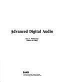 Cover for Advanced digital audio