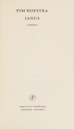 Cover for Ianus