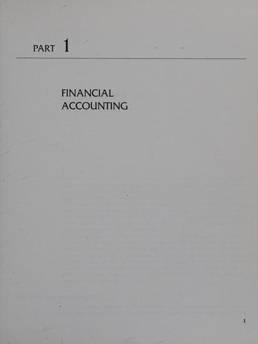 Cover for Accounting principles