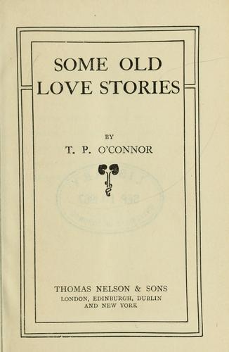 Cover for Some old love stories.