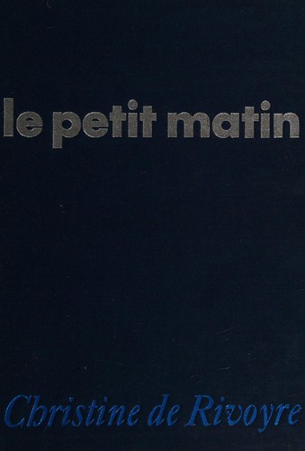 Cover for Le Petit matin