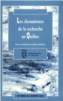 Cover for Les Dynamismes de la recherche au Québec