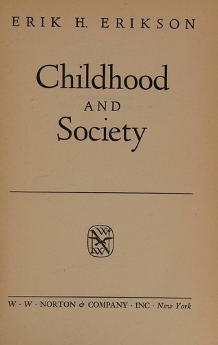 Cover for Childhood and Society