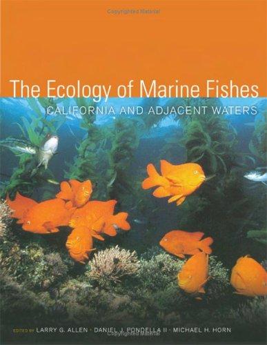 Cover for Ecology of marine fishes